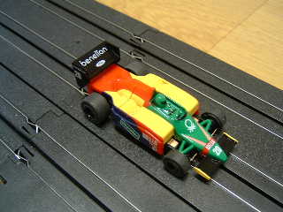 AFX HOスケール スロットレーシングカー フェラーリ&ベネトン F-1 AFX